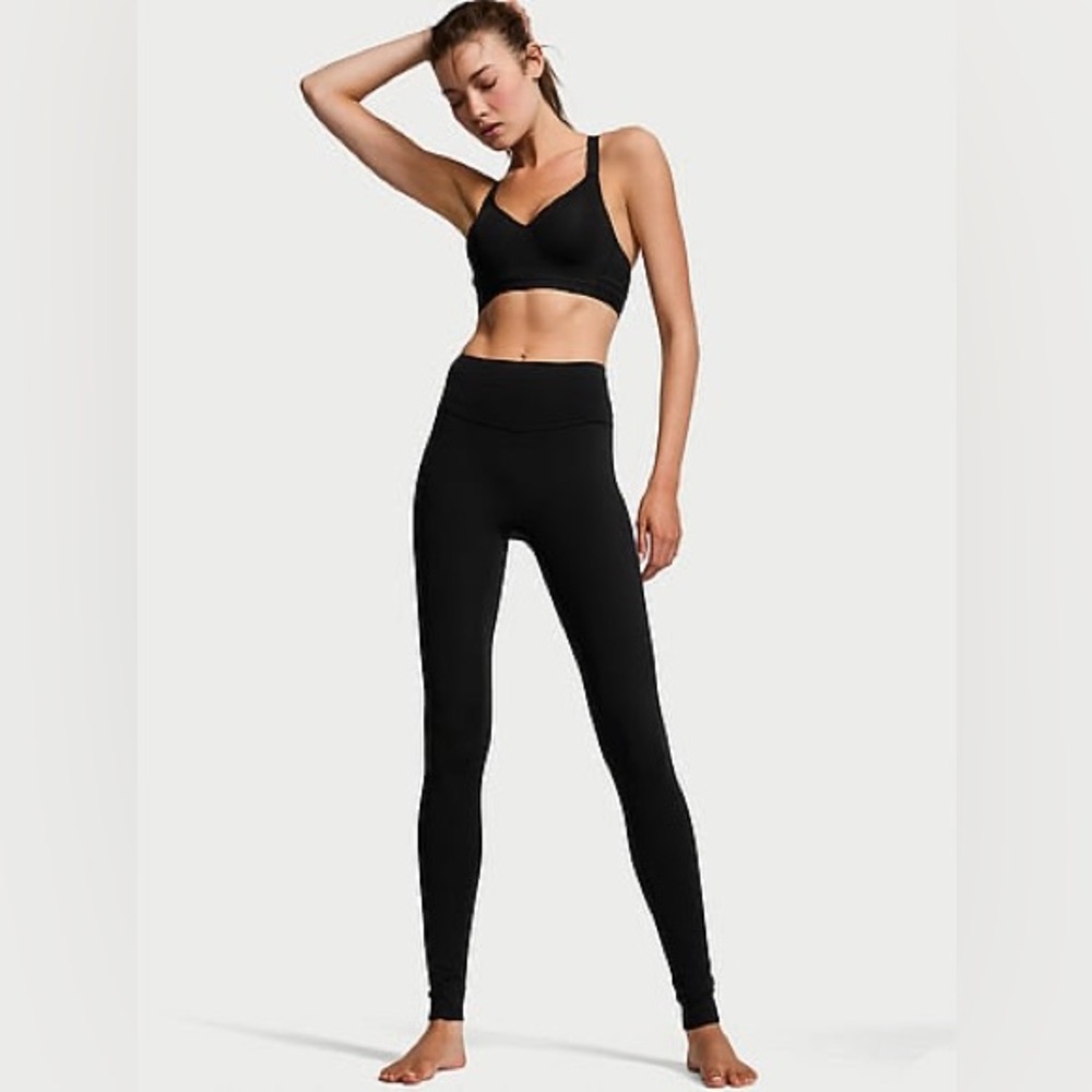 Victoria secret cotton black leggings